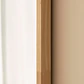 Espejo de pared rectangular 90x170 cm en madera de roble Ardea - Miniatura 3
