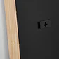 Espejo de pared rectangular 90x170 cm en madera de roble Ardea - Miniatura 8
