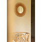 Espejo de pared redondo Ø60 cm en ratán Caela - Miniatura 6