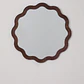 Espejo de pared redondo Ø80 cm en madera de roble Xira - Miniatura 3