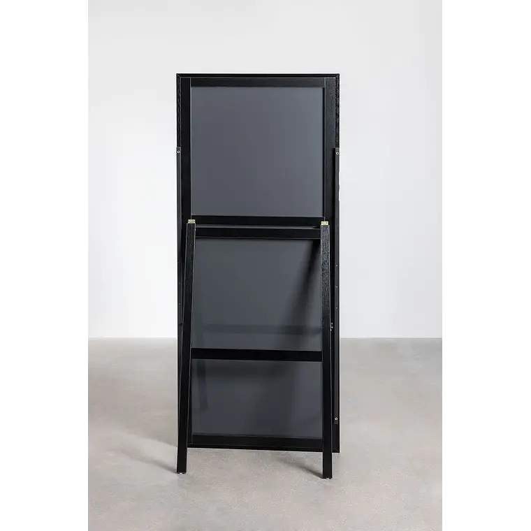 Espejo de pie rectangular 80x200 cm en aluminio Galia 6