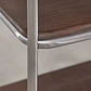 Estantería 180 cm en acacia y acero inoxidable Varen - Miniatura 8