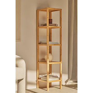 Estantería 35x145 cm en bambú