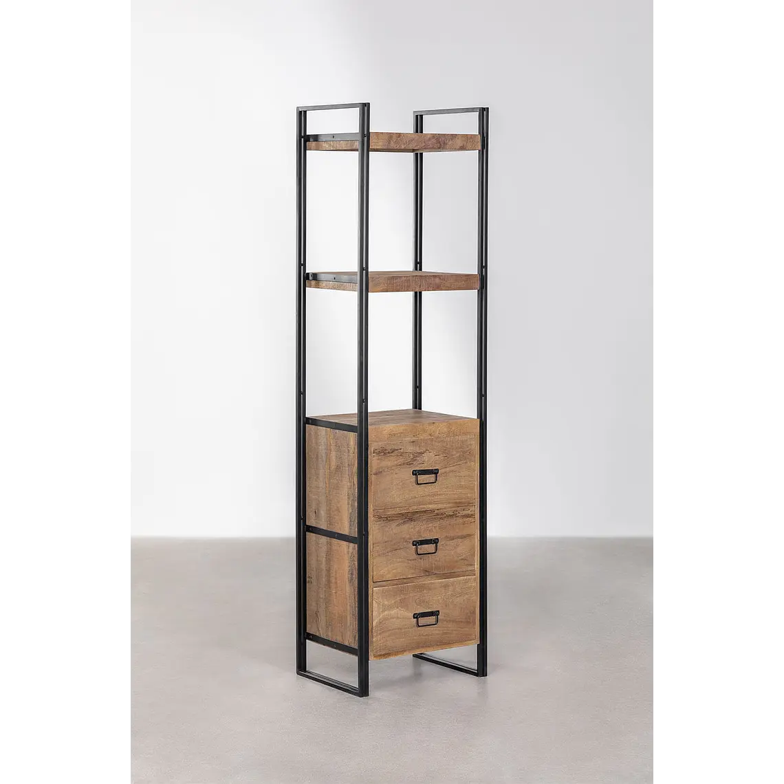 Estantería 55x200 cm en madera de mango 1