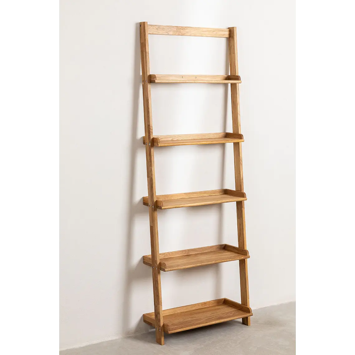 Estantería 65x180 cm en madera de roble Elda 2