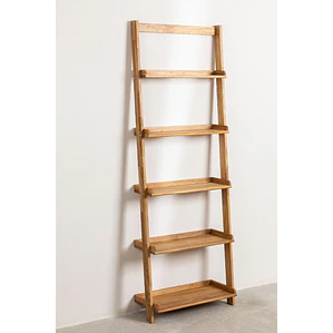 Estantería 65x180 cm en madera de roble Elda