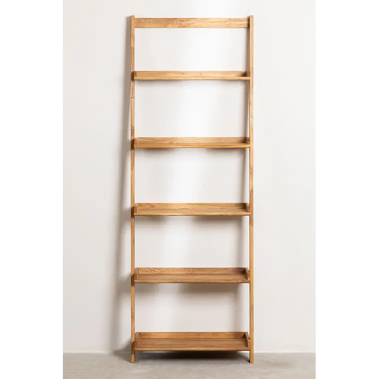Estantería 65x180 cm en madera de roble Elda 3