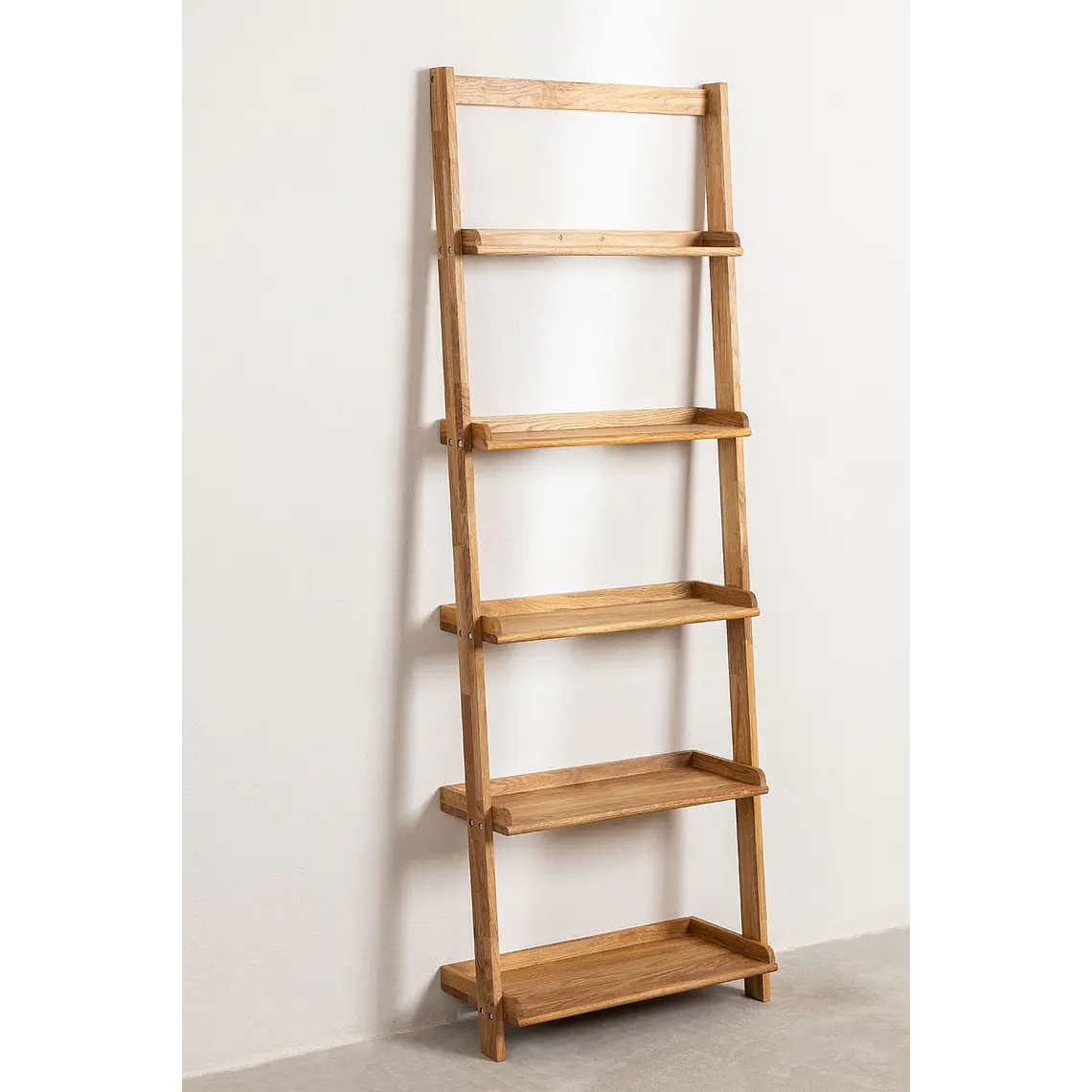 Estantería 65x180 cm en madera de roble 1
