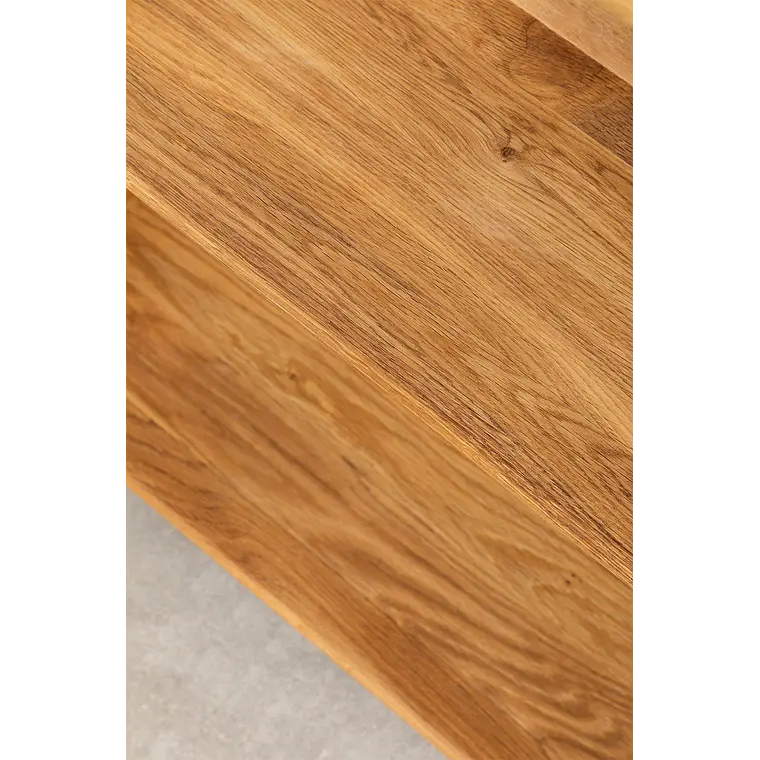 Estantería 65x180 cm en madera de roble 6