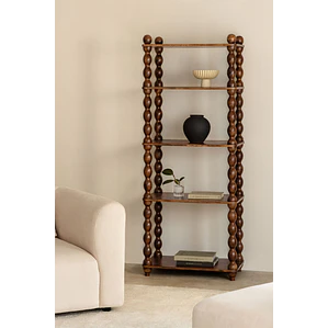 Estantería 70x180 cm en madera de mango