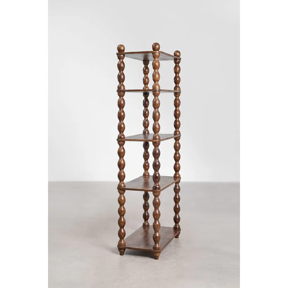 Estantería 70x180 cm en madera de mango 4