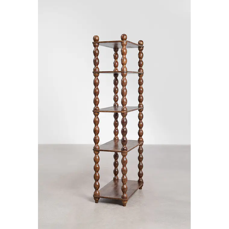 Estantería 70x180 cm en madera de mango 4