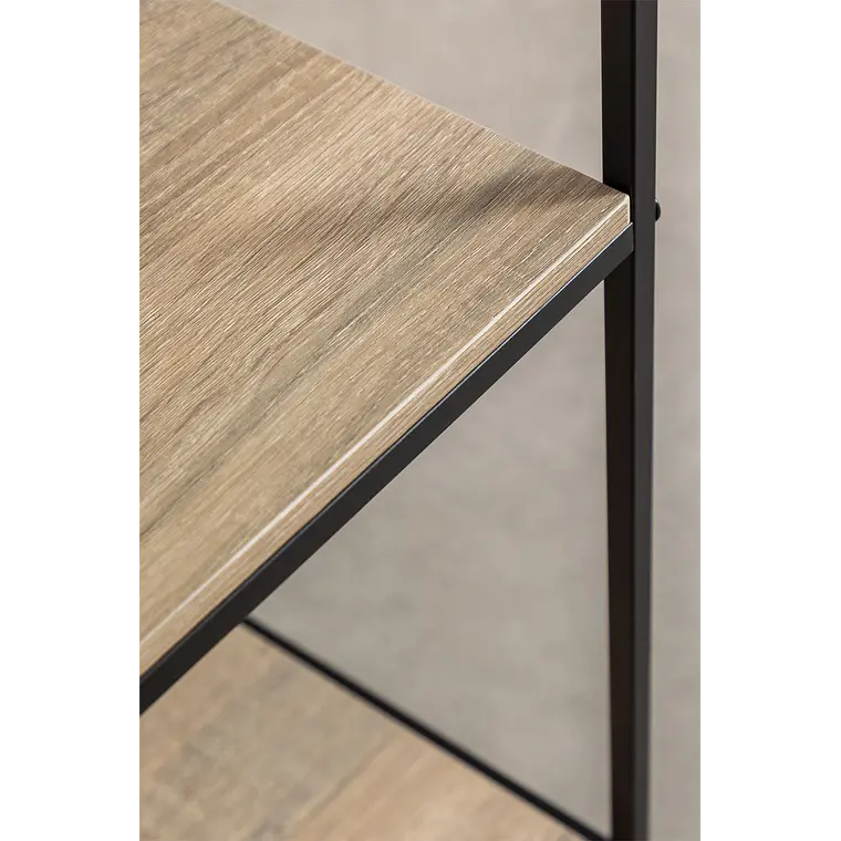 Estantería 80x170 cm en hierro y madera 5