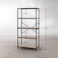 Estantería 80x170 cm en hierro y madera - Miniatura 8