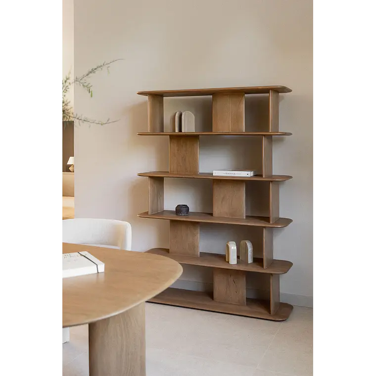 Aueva · Estantería en acabado madera de 120 cm 1