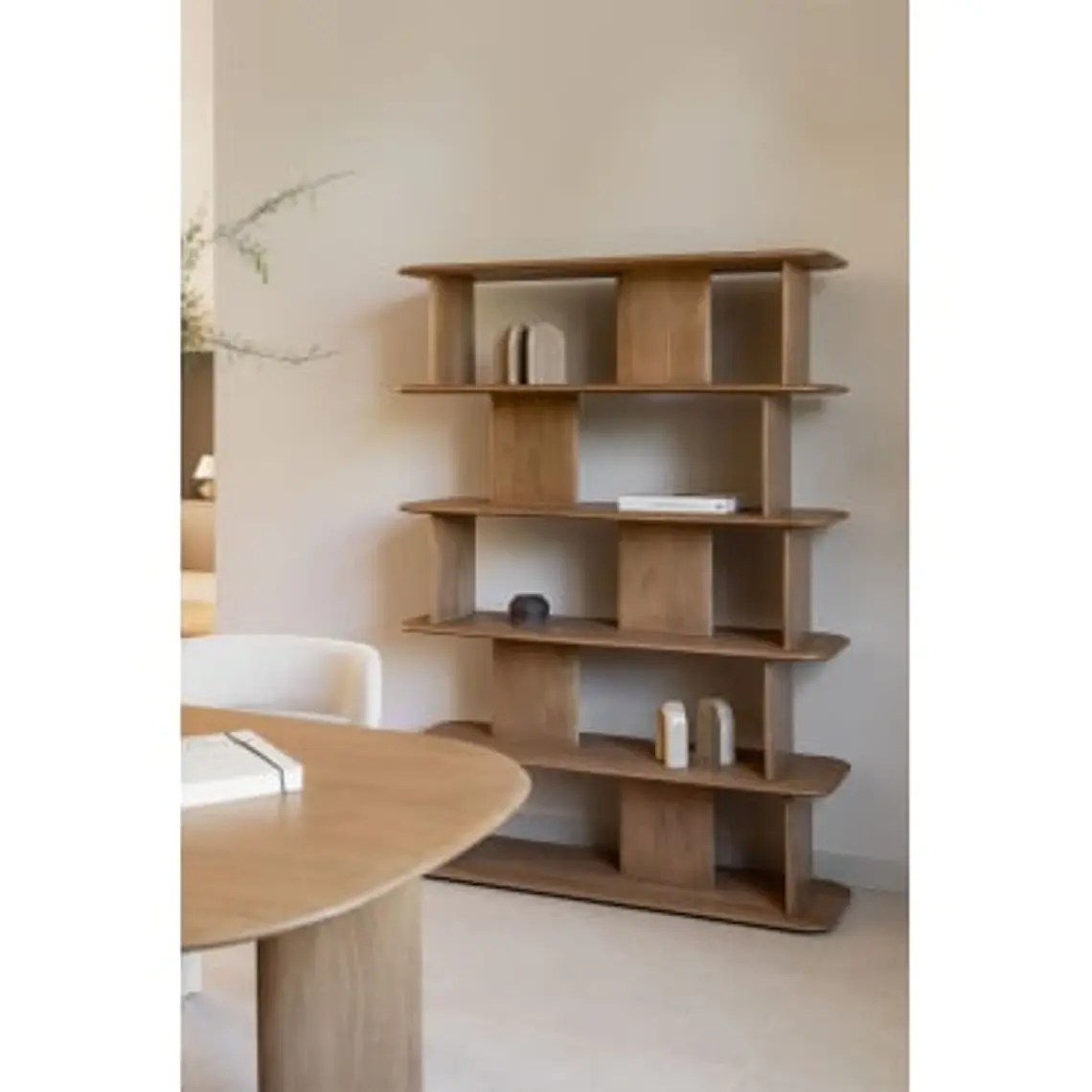 Estantería en madera de mango 11