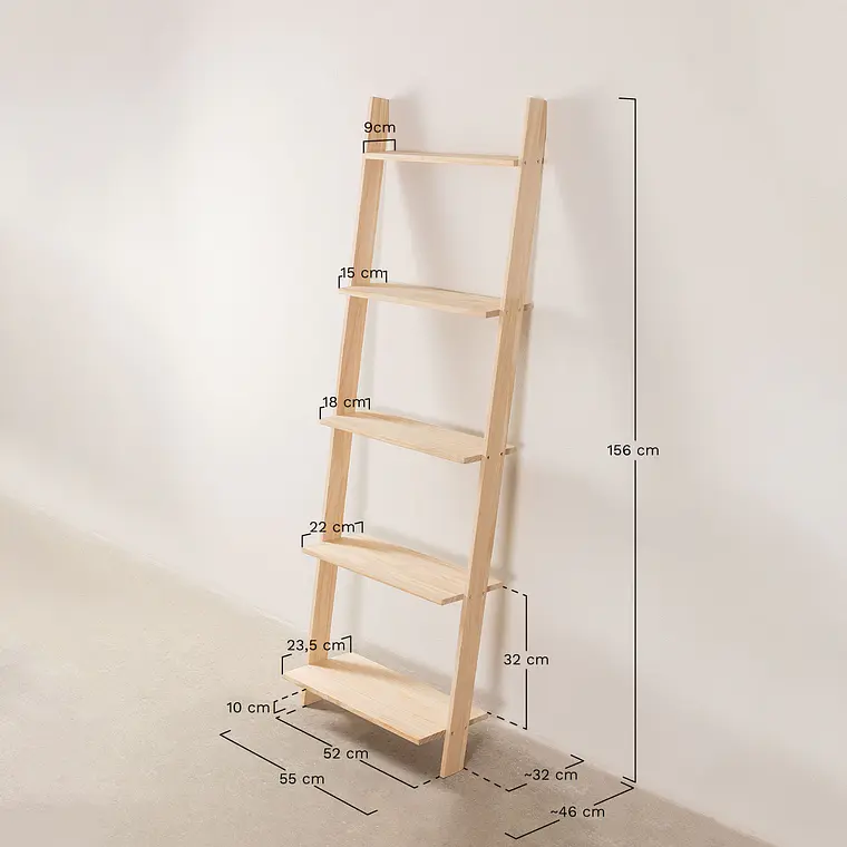 Estantería en madera 8