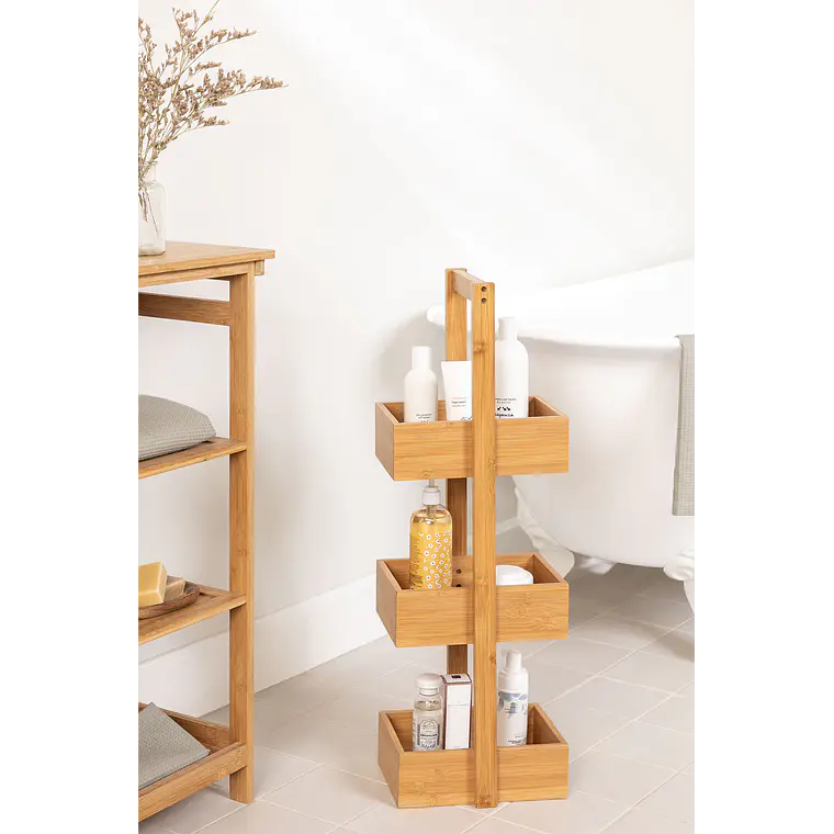 Luion · Estantería en bambú de 25 cm 1