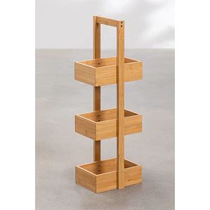 Luion · Estantería en bambú de 25 cm