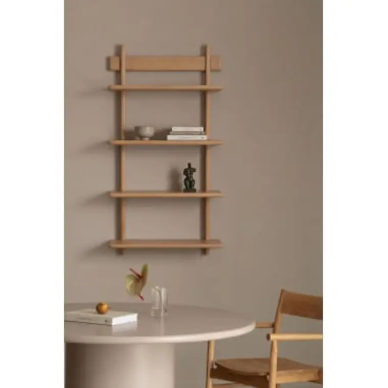 Estantería mural 120 cm en madera de mango Nira 1
