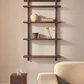 Estantería mural 120 cm en madera de mango Nira - Miniatura 2