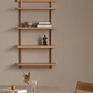 Estantería mural 120 cm en madera de mango Nira - Miniatura 3
