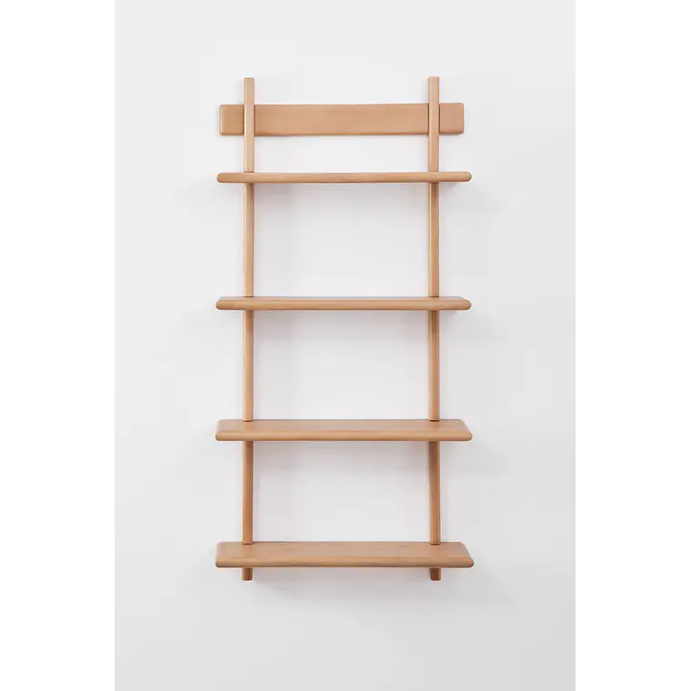 Estantería mural 120 cm en madera de mango Nira 6