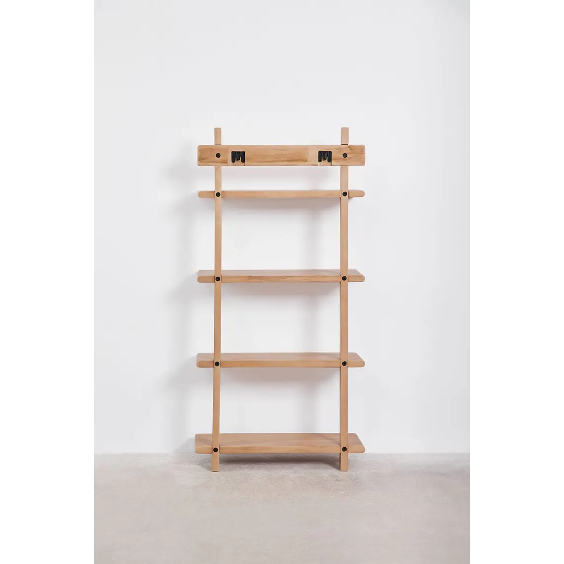Estantería mural 120 cm en madera de mango Nira 7