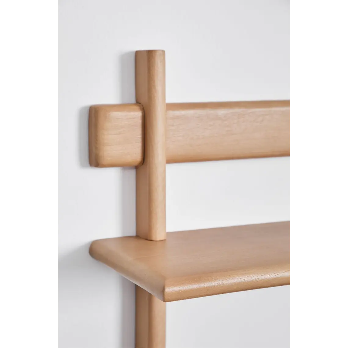 Estantería mural 120 cm en madera de mango Nira 8