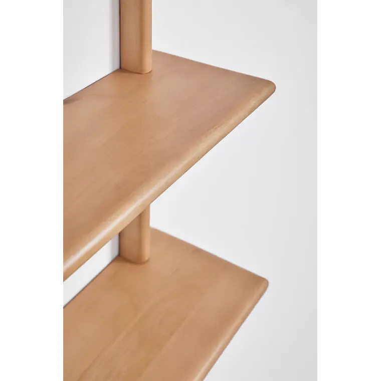 Estantería mural 120 cm en madera de mango Nira 9