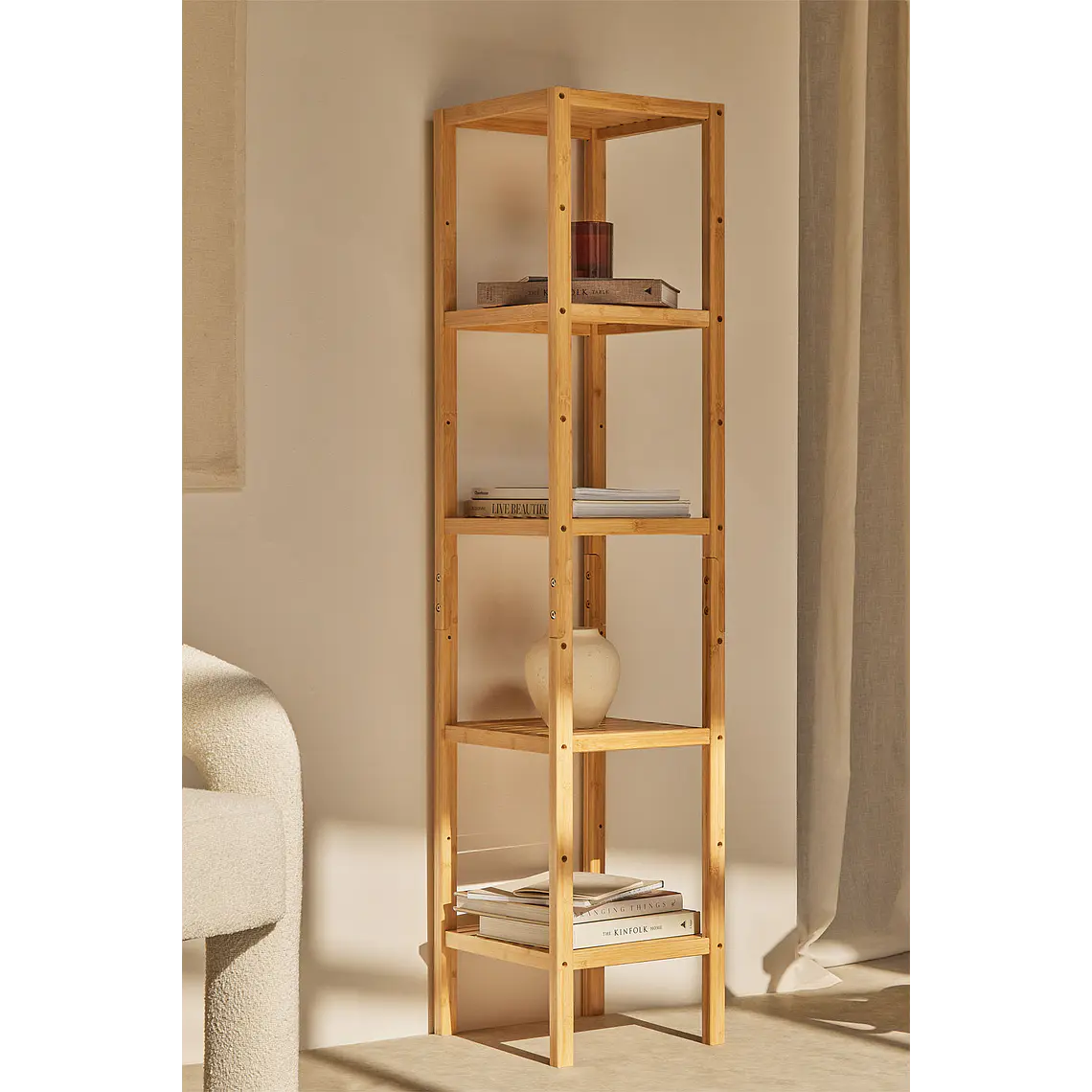 Saena · Estantería en bambú de 33 cm 1