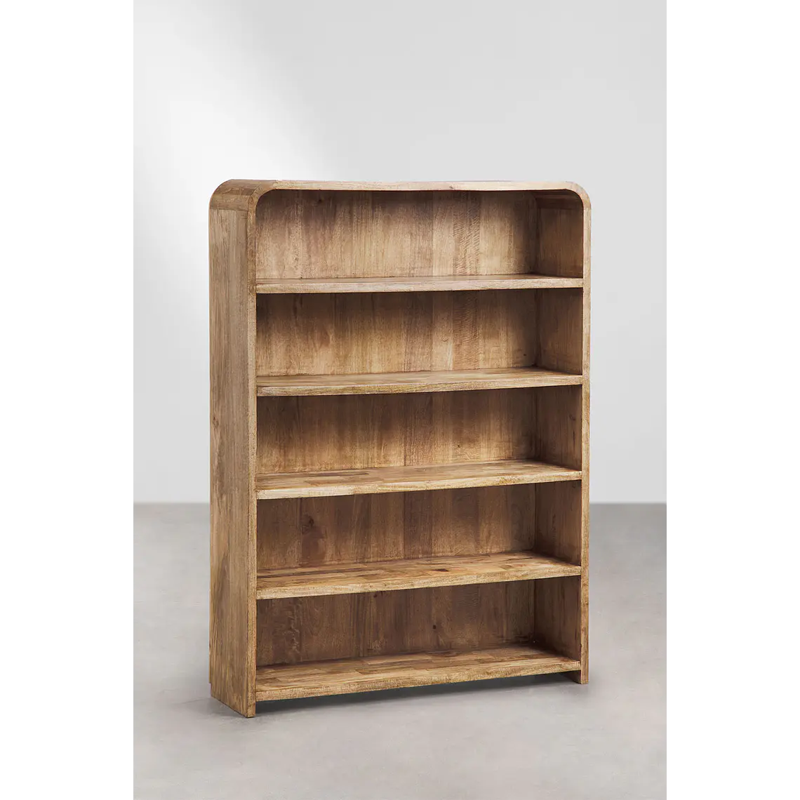 Sasel · Estantería en acabado madera de 120 cm 3