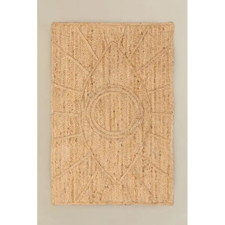 Felpudo XL rectangular 60x90 cm trenzado en yute Duna 3