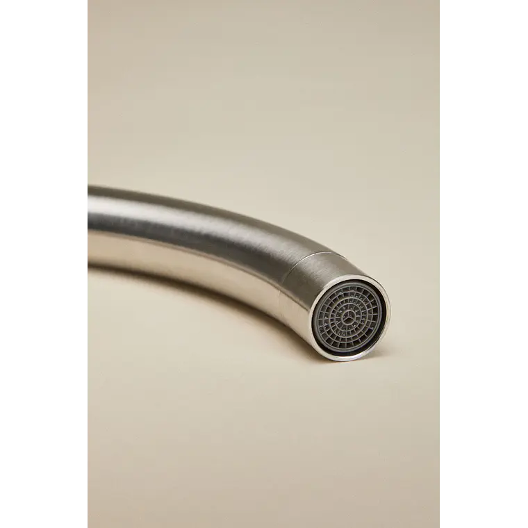 Grifo de cocina de exterior con caño alto en acero inoxidable Vinora 7