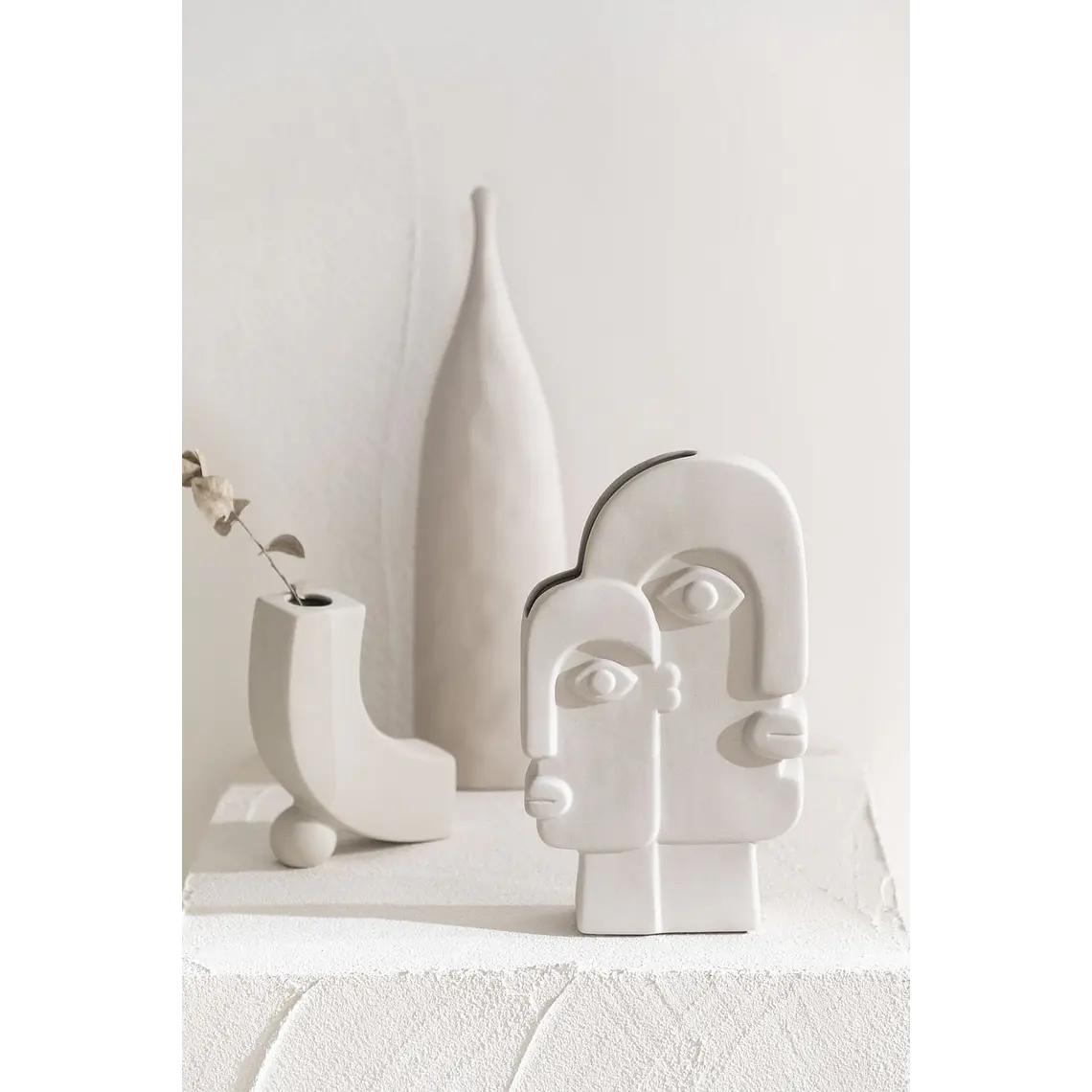 Jarrón decorativo en cerámica Mirae 1