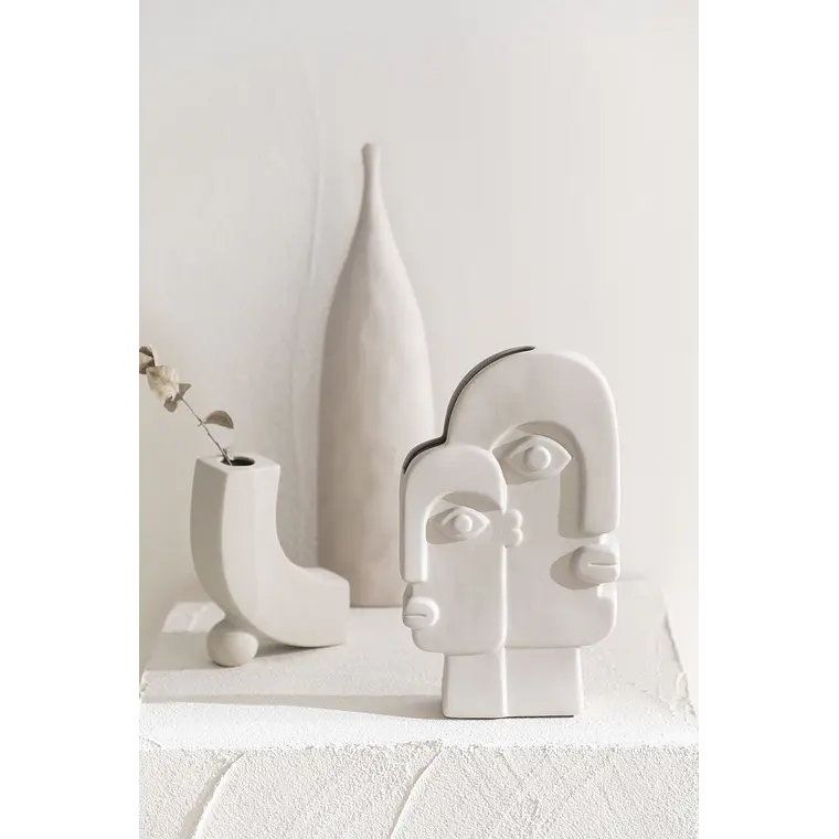 Jarrón decorativo en cerámica Mirae 2