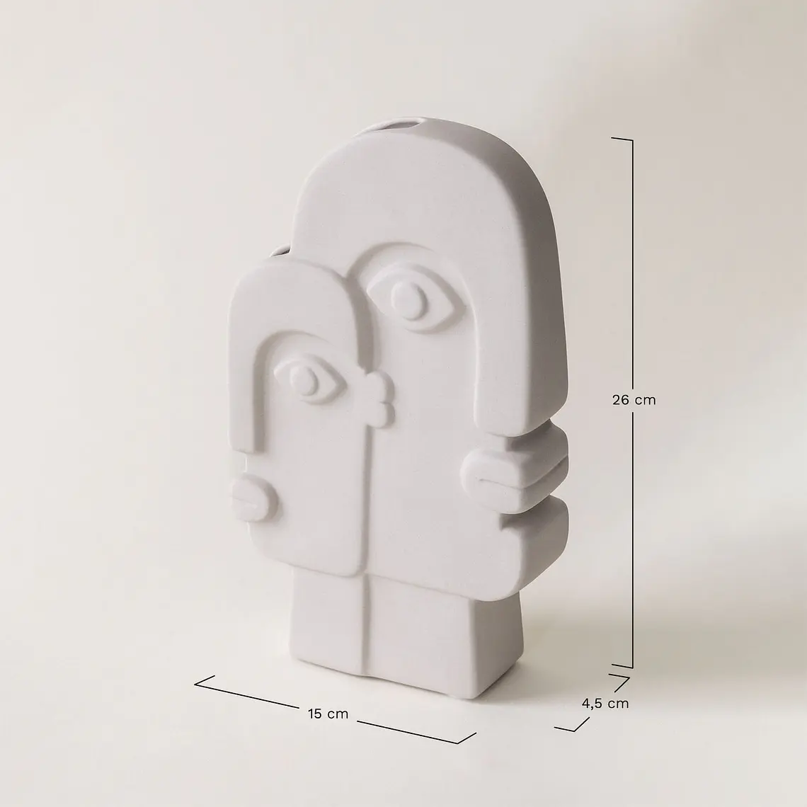 Jarrón decorativo en cerámica Mirae 8