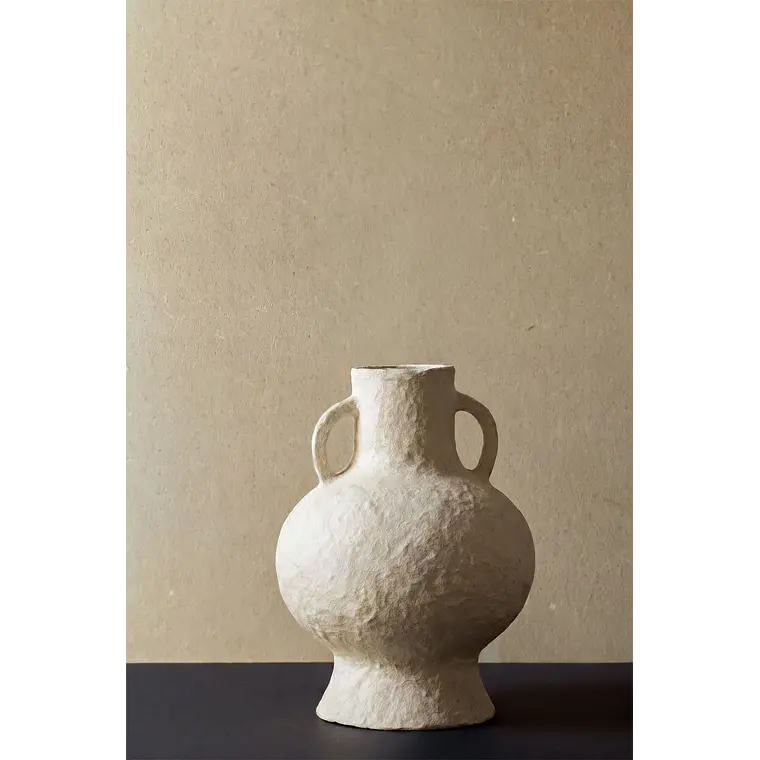 Jarrón decorativo en papel maché Wela 2