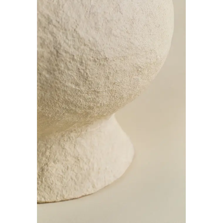 Jarrón decorativo en papel maché Wela 6