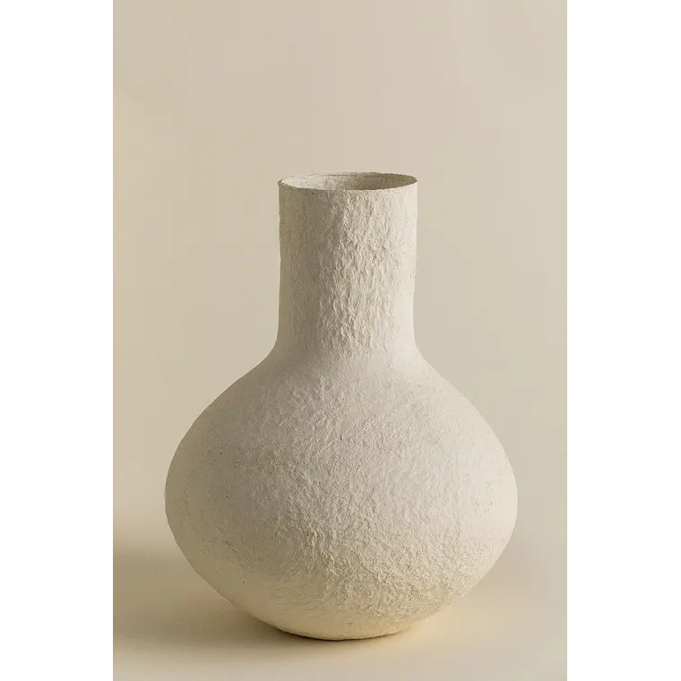 Jarrón decorativo en papel maché Ymera 4