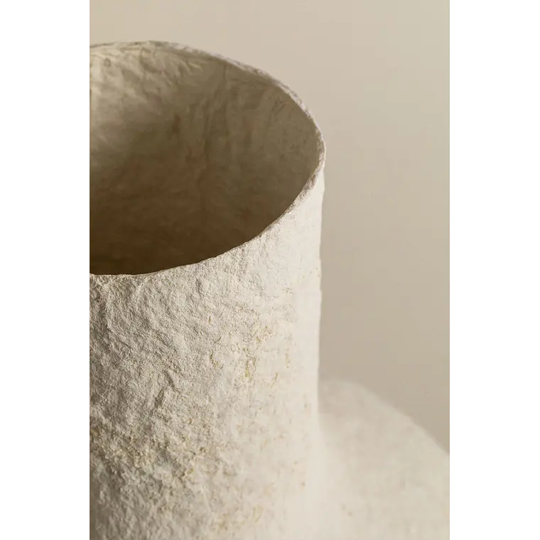 Jarrón decorativo en papel maché Ymera 5