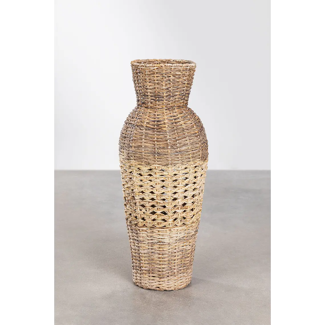 Jarrón decorativo en ratán Tinea 3