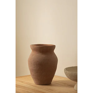 Jarrón decorativo en terracota Arola