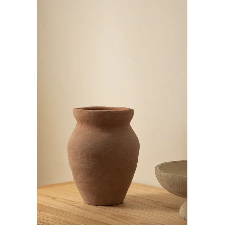 Jarrón decorativo en terracota Arola 2