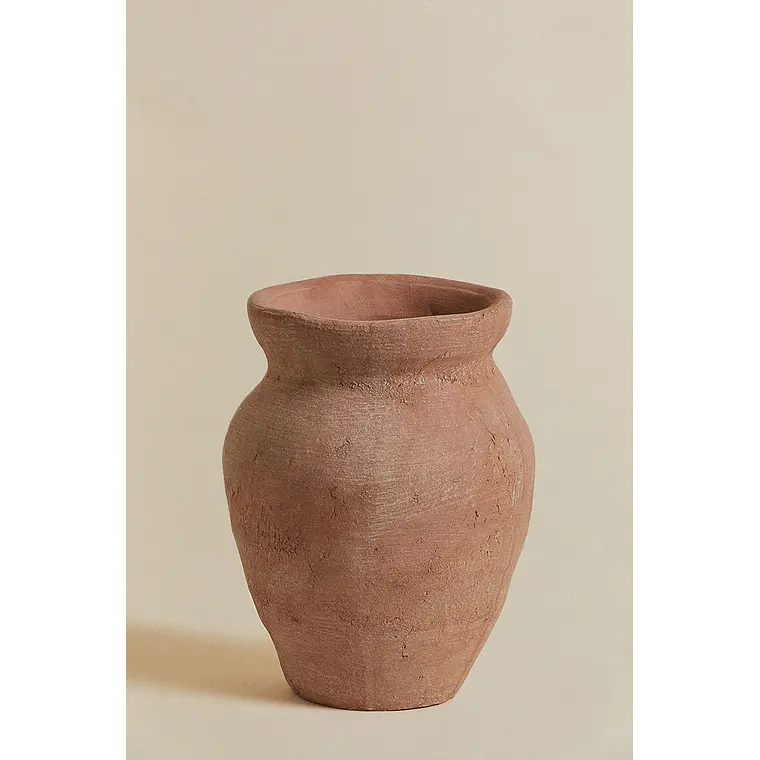 Jarrón decorativo en terracota Arola 3
