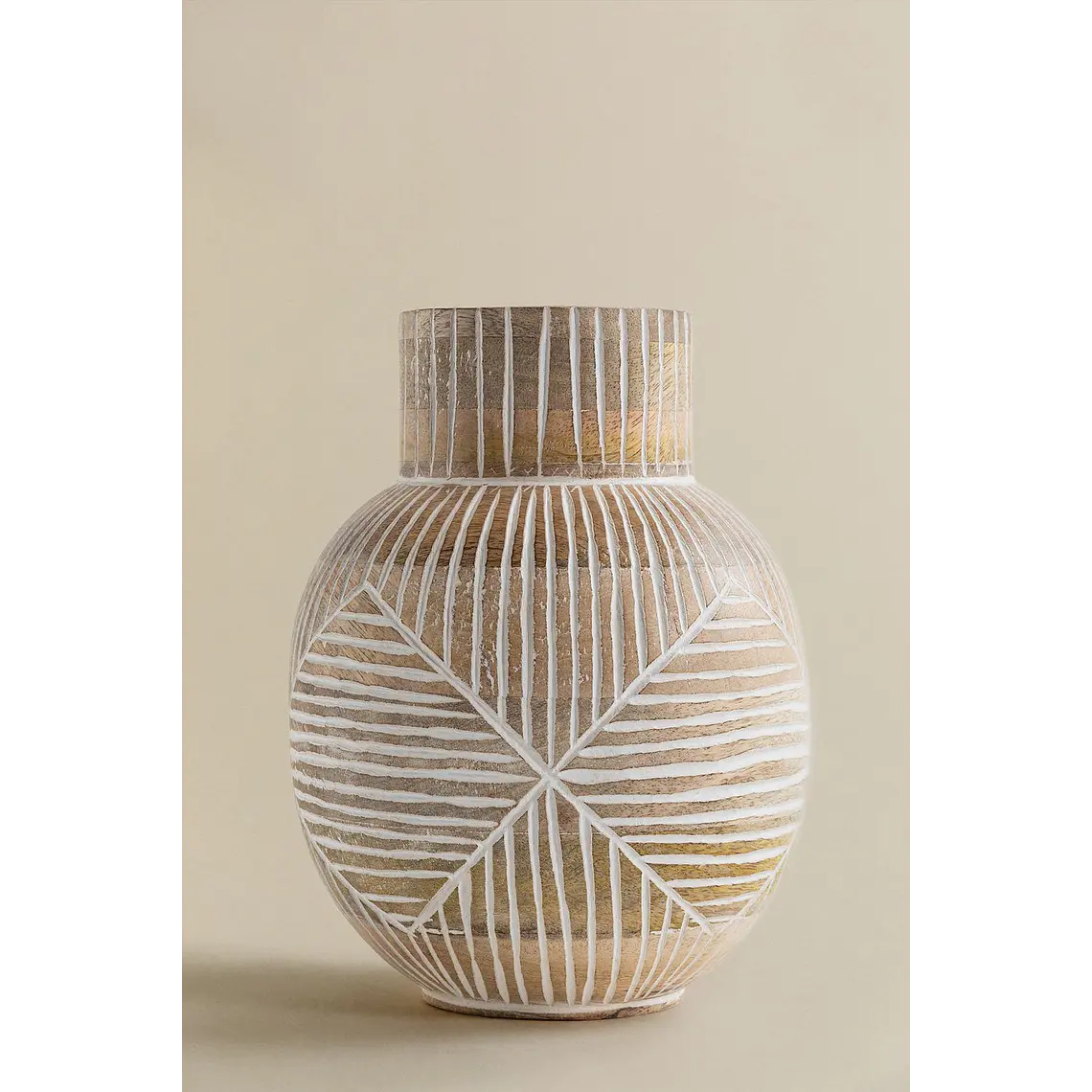 Jarrón en madera de mango Galena 4