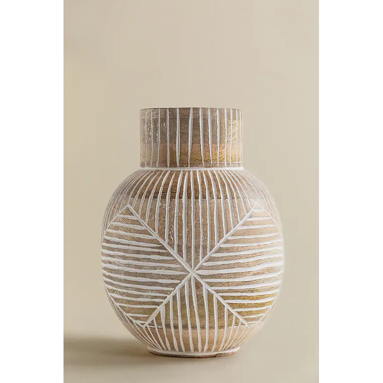 Jarrón en madera de mango Galena 4