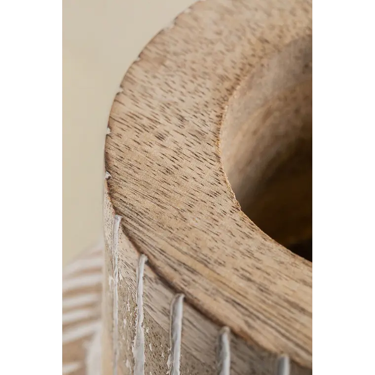 Jarrón en madera de mango Galena 6