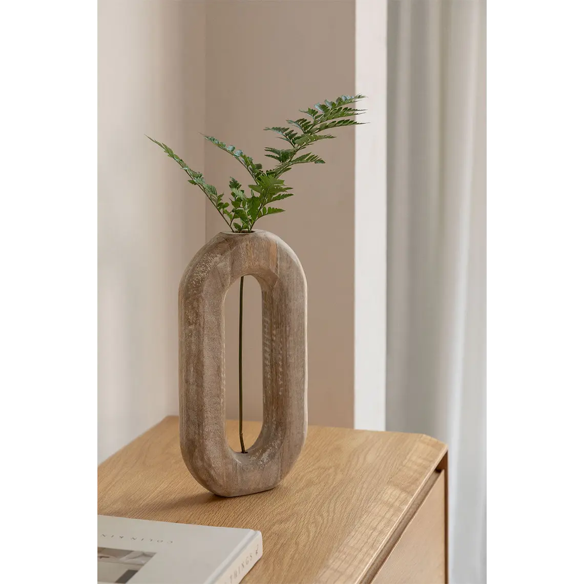Jarrón en madera de mango Ulla 1