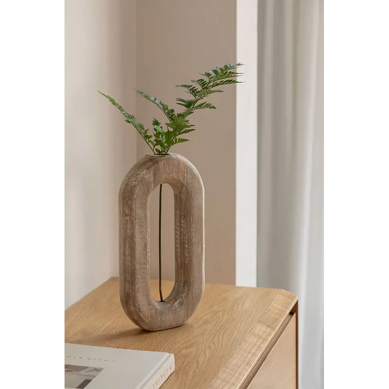 Jarrón en madera de mango Ulla 1